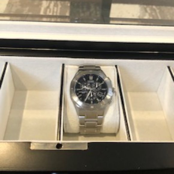 Citizen Signature Men's Octavia Eco-Drive Watch, Silver - Picture 2 of 4